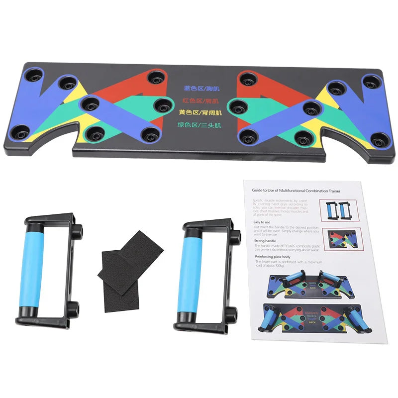 Color-Coded Push Up Board